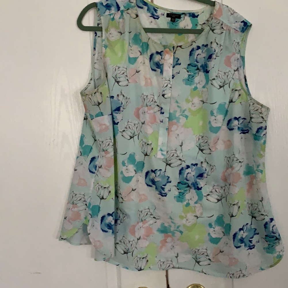 COPY - Plus Suze Talbots Sleeveless Blouse